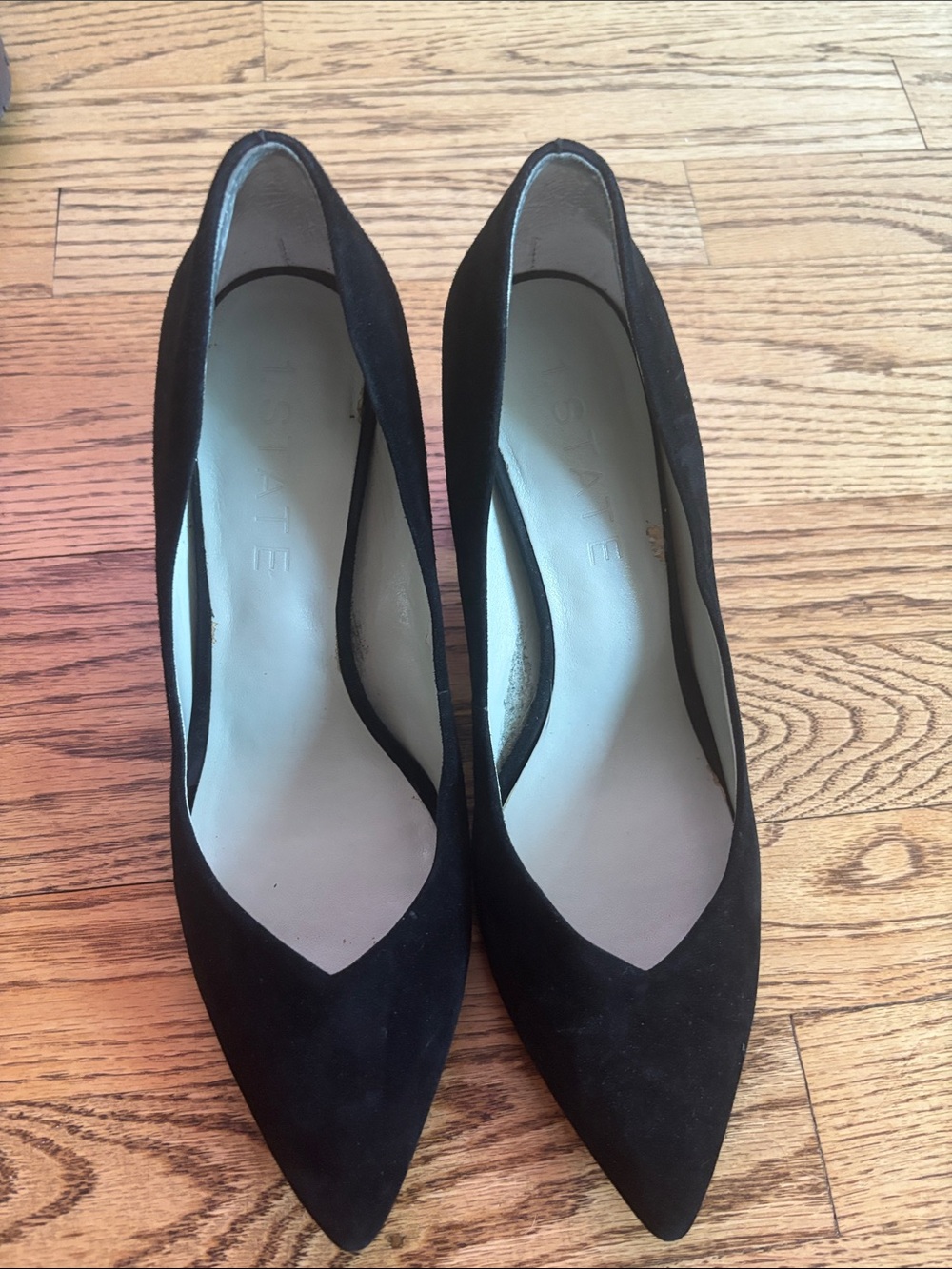 I. State- Black Pointed-Toe Women's Pumps size 8.5